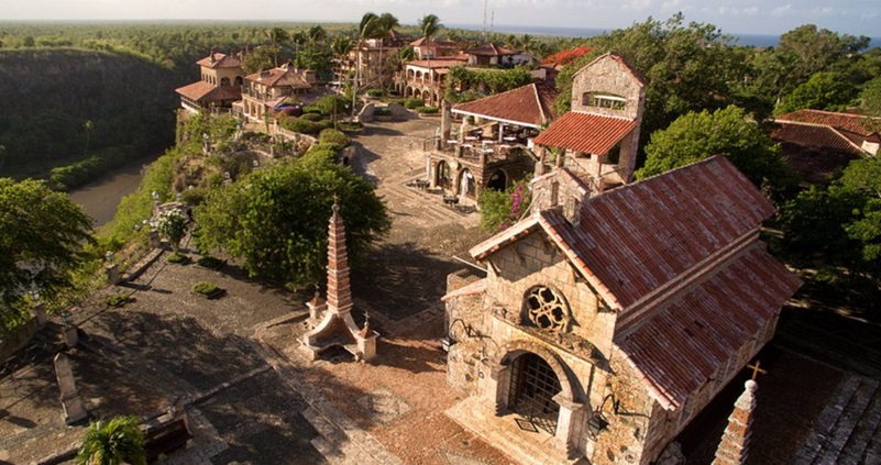 Altos de Chavón village scene